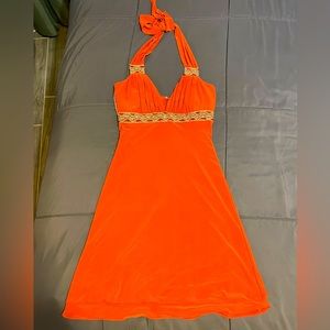 Morgan & Co.- Orange Dress